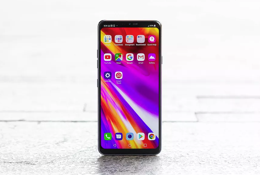 LG G7 ThinQ - image: The Verge