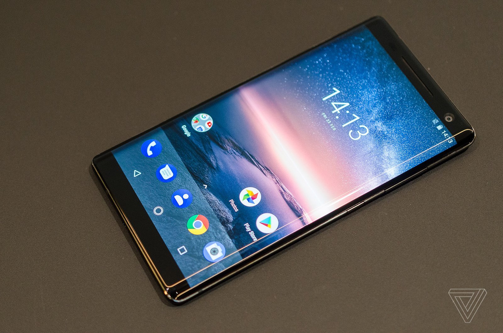 Nokia 8 Sirocco sous Android One