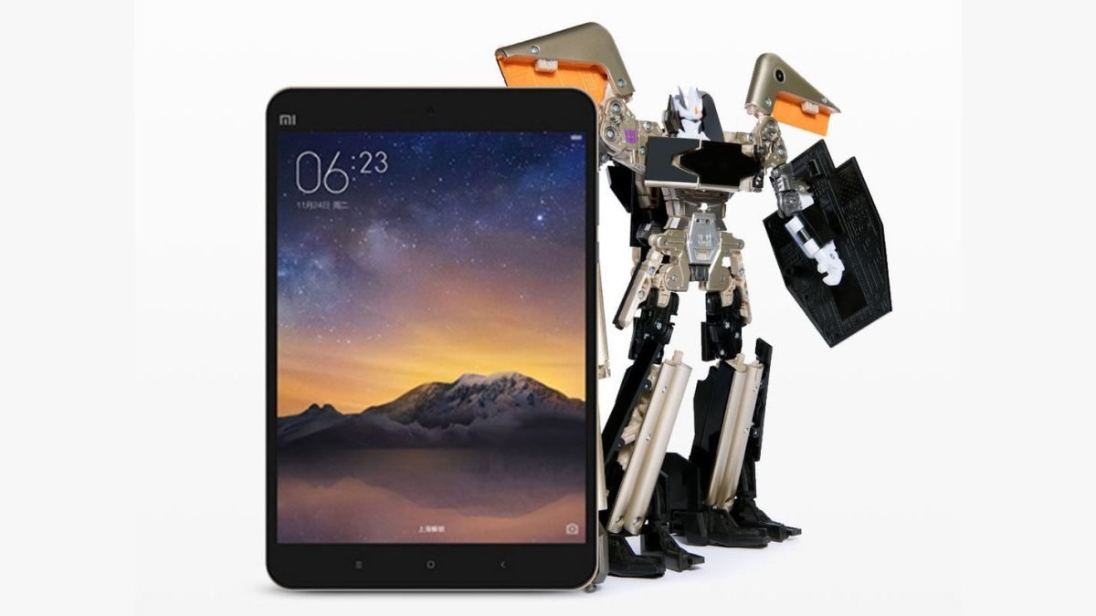 Xiaomi transforme sa tablette en Transformers