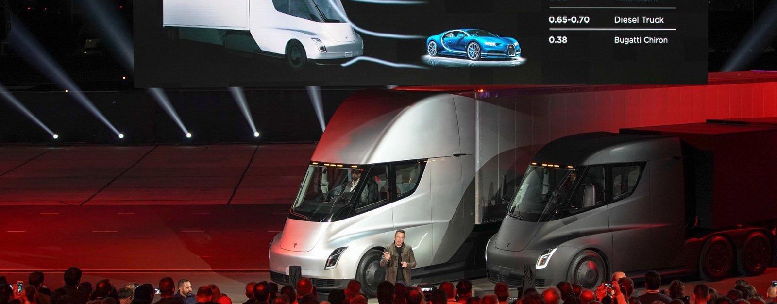 Tesla dévoile un semi-remorque et son nouveau roadster