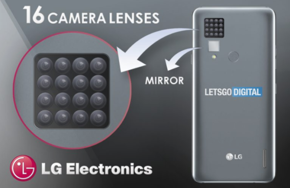 lg 16 cameras capteur