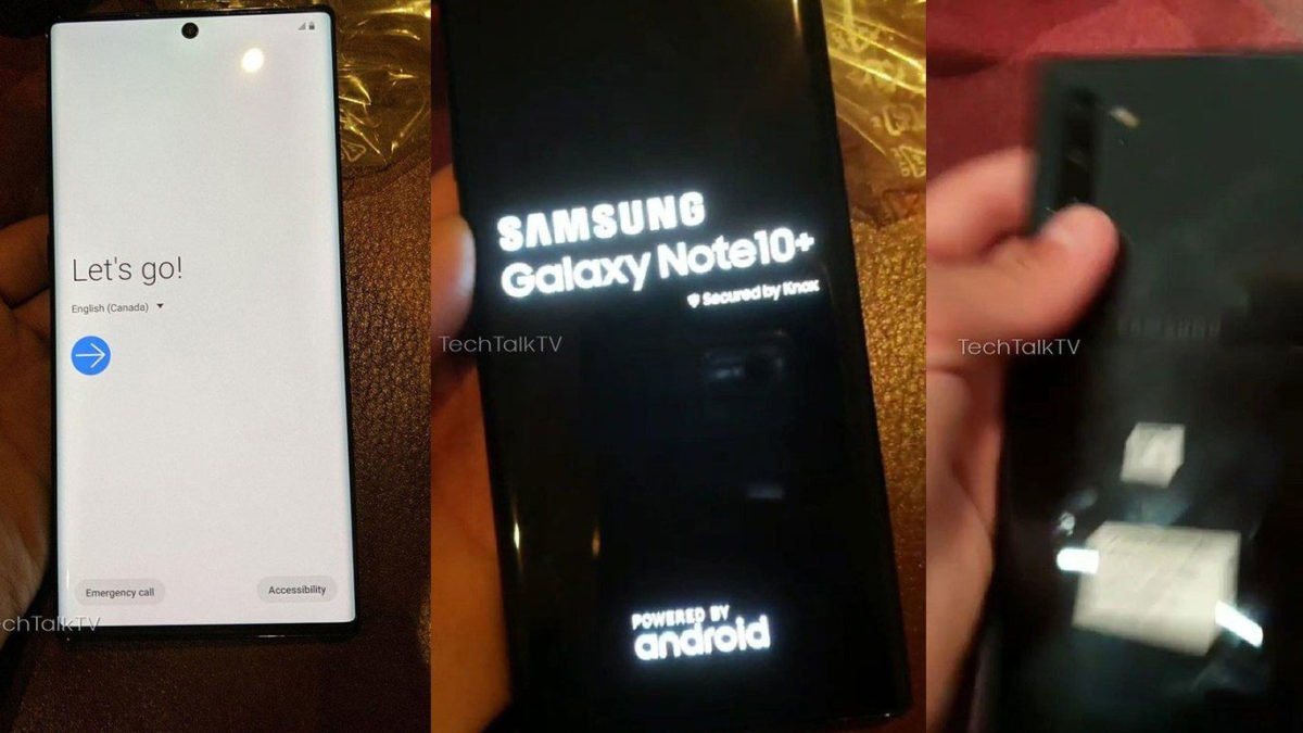 Voici à quoi ressemblera le Galaxy Note10 de Samsung