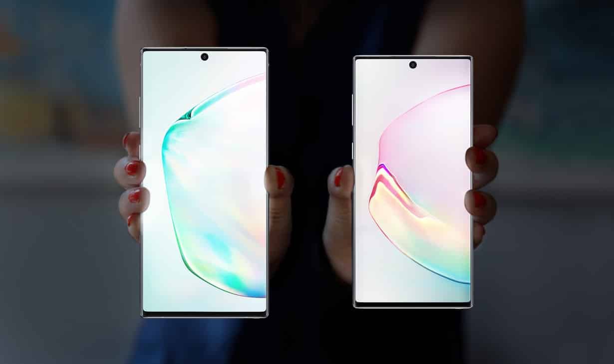 Galaxy Note10+ et Note 10