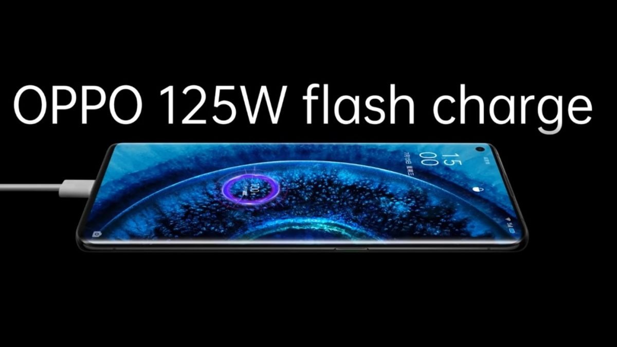 Oppo annonce la technologie 125W qui recharge un smartphone en 20 minutes