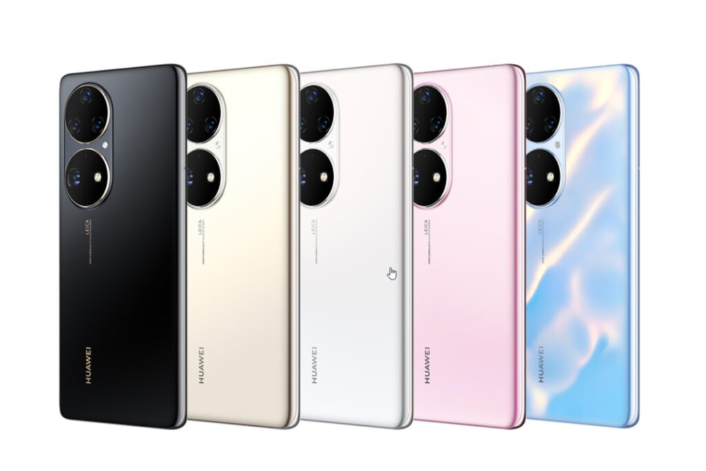 Les coloris du Huawei P50
