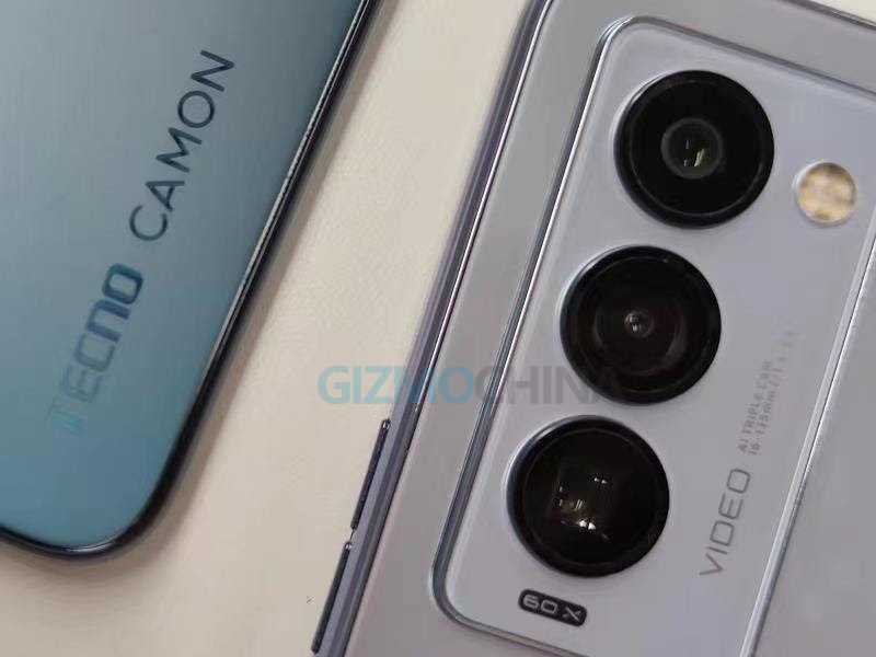 Le Tecno Camon 18 aura une caméra à 60x zoom ainsi que le nouveau Helio G96