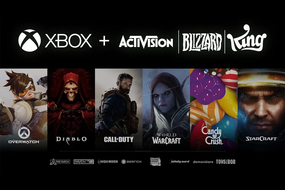 Microsoft achète Activision Blizzard