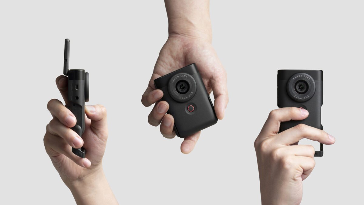 Canon PowerShot V10, une nouvelle caméra conçue pour les vloggers