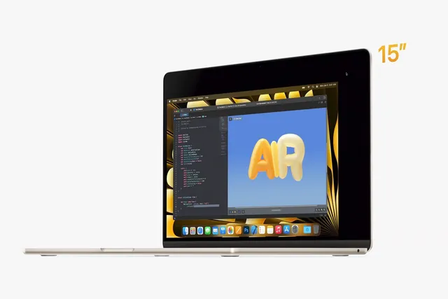 Apple annonce enfin le MacBook Air 15 pouces
