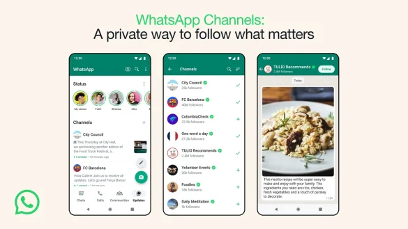 WhatsApp introduit Canal